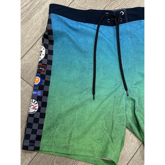 Hurley x Nascar Mens Phantom Eco Nascar Racetrack Board Shorts Swim Size 34 - Picture 2 of 7